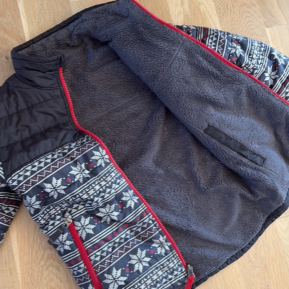 Youth medium North Face reversible jacket - Picture 5 of 6